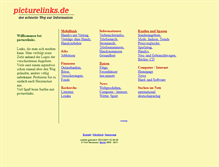 Tablet Screenshot of picturelinks.de